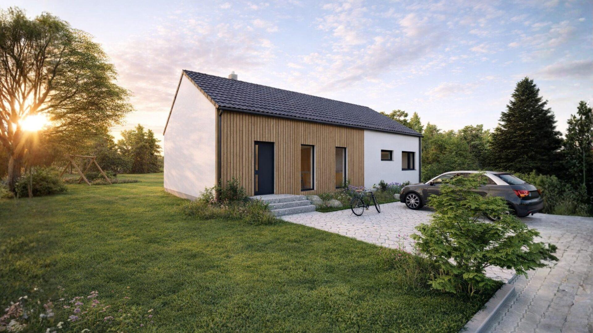 Vizualizace dřevostavby