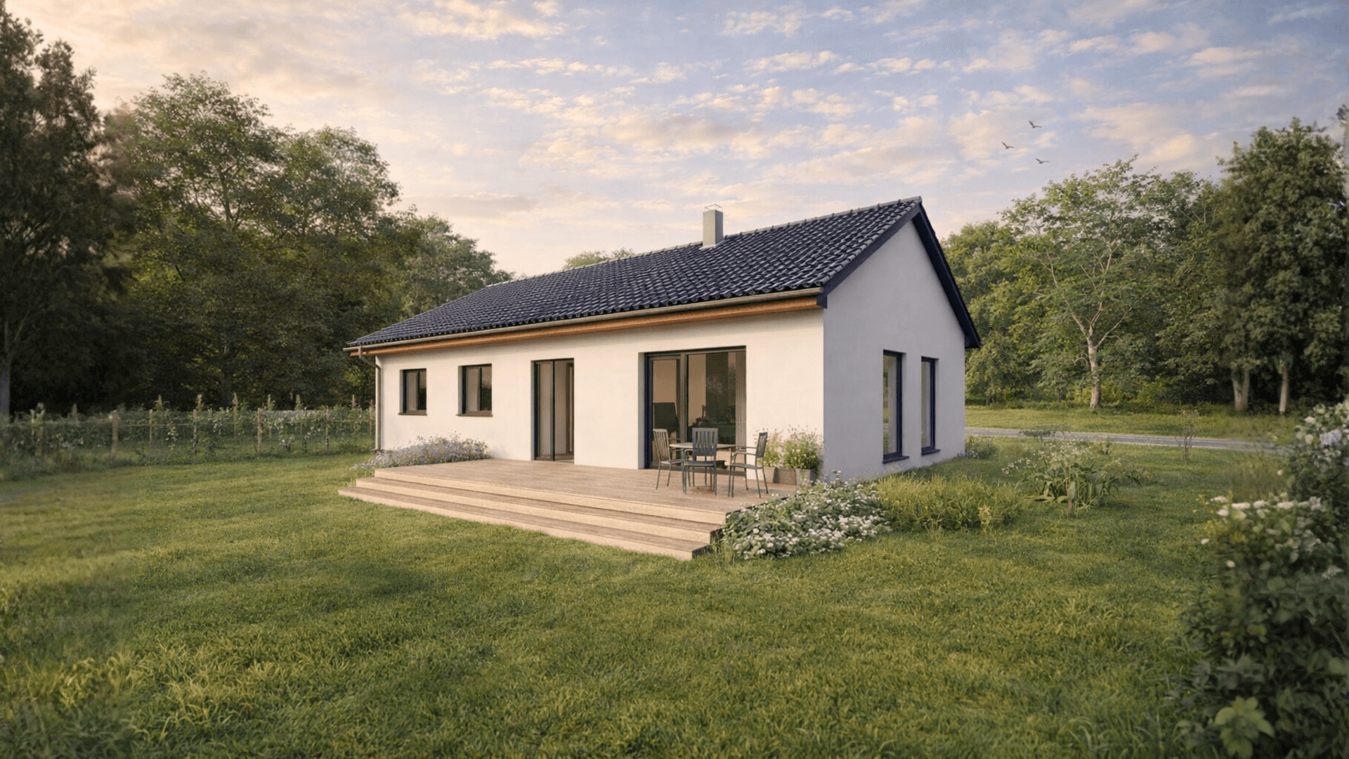 Vizualizace dřevostavby