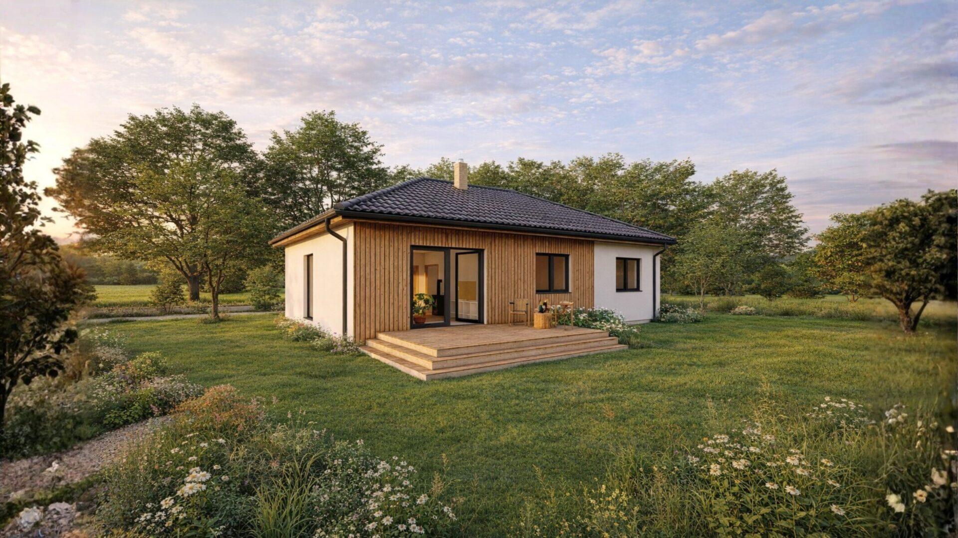 Vizualizace dřevostavby